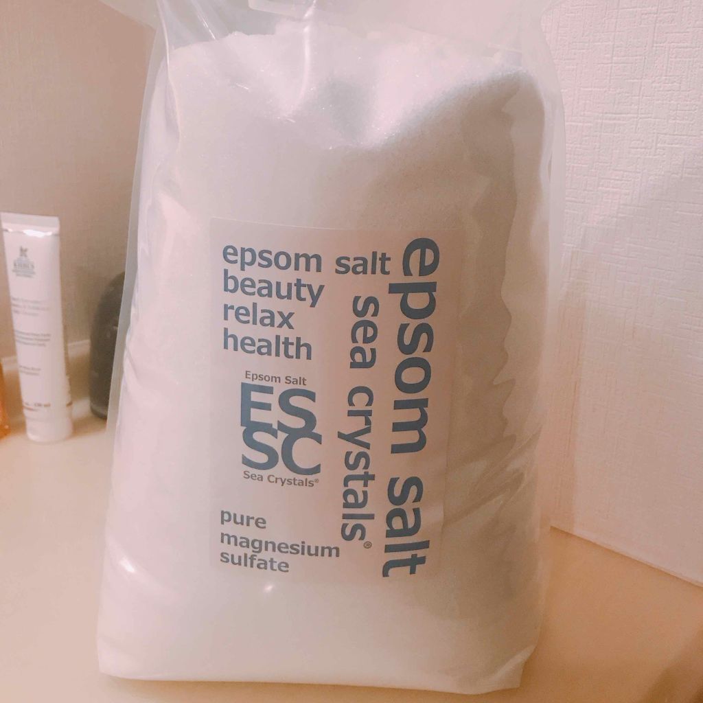 シークリスタルス エプソムソルト オリジナル/sea crystals/無機塩系入浴剤を使ったクチコミ(1枚目)
