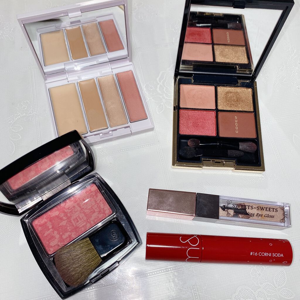 レ ティサージュ 130 ツイード エヴァネサント/CHANEL/パウダーチークを使ったクチコミ（1枚目）