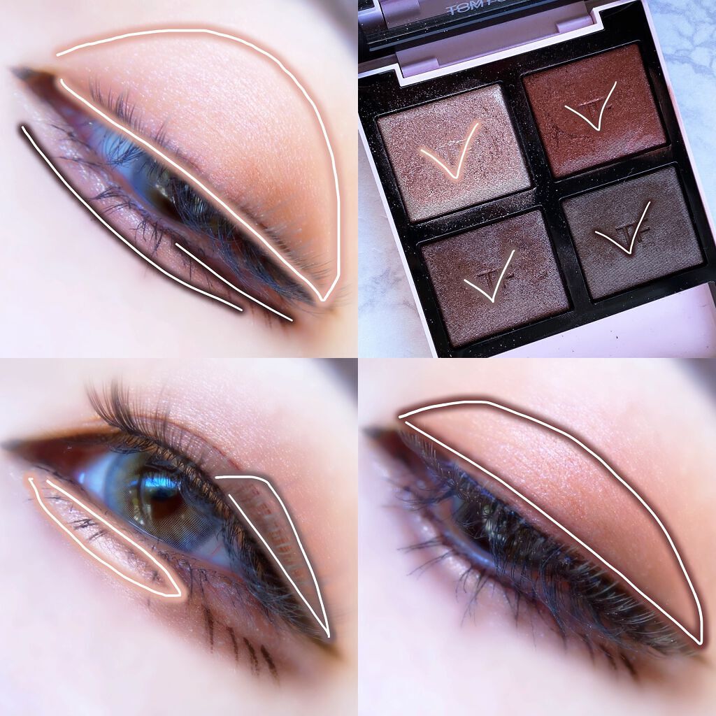 アイ カラー クォード/TOM FORD BEAUTY/アイシャドウパレットを使ったクチコミ(6枚目)