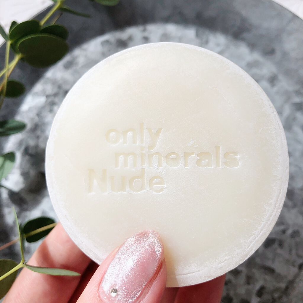 Nude ポアクレイソープ/ONLY MINERALS/洗顔石鹸を使ったクチコミ（2枚目）