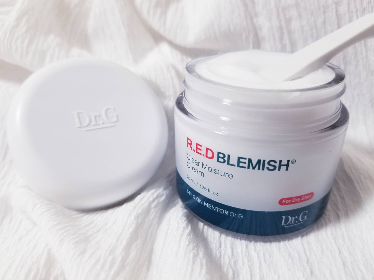 レッドブレミッシュ クリアモイスチャークリーム/Dr.G/フェイスクリームを使ったクチコミ（2枚目）