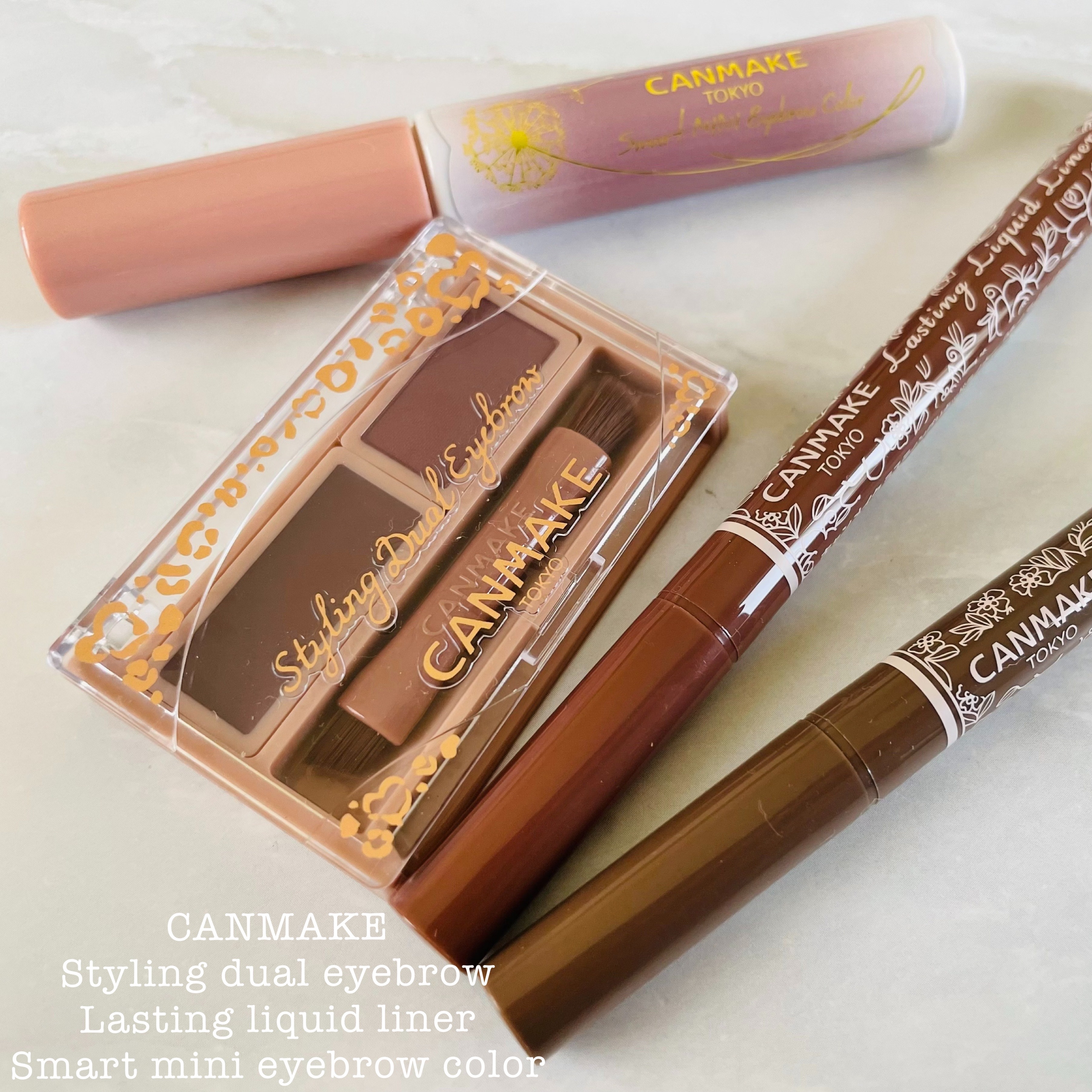 スタイリングデュアルアイブロウ/キャンメイク/アイブロウを使ったクチコミ（3枚目）