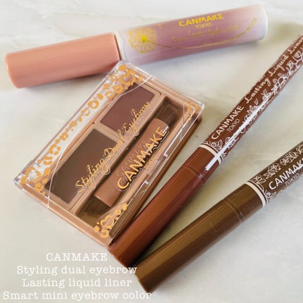 スマートミニアイブロウカラー/キャンメイク/眉マスカラを使ったクチコミ(4枚目)