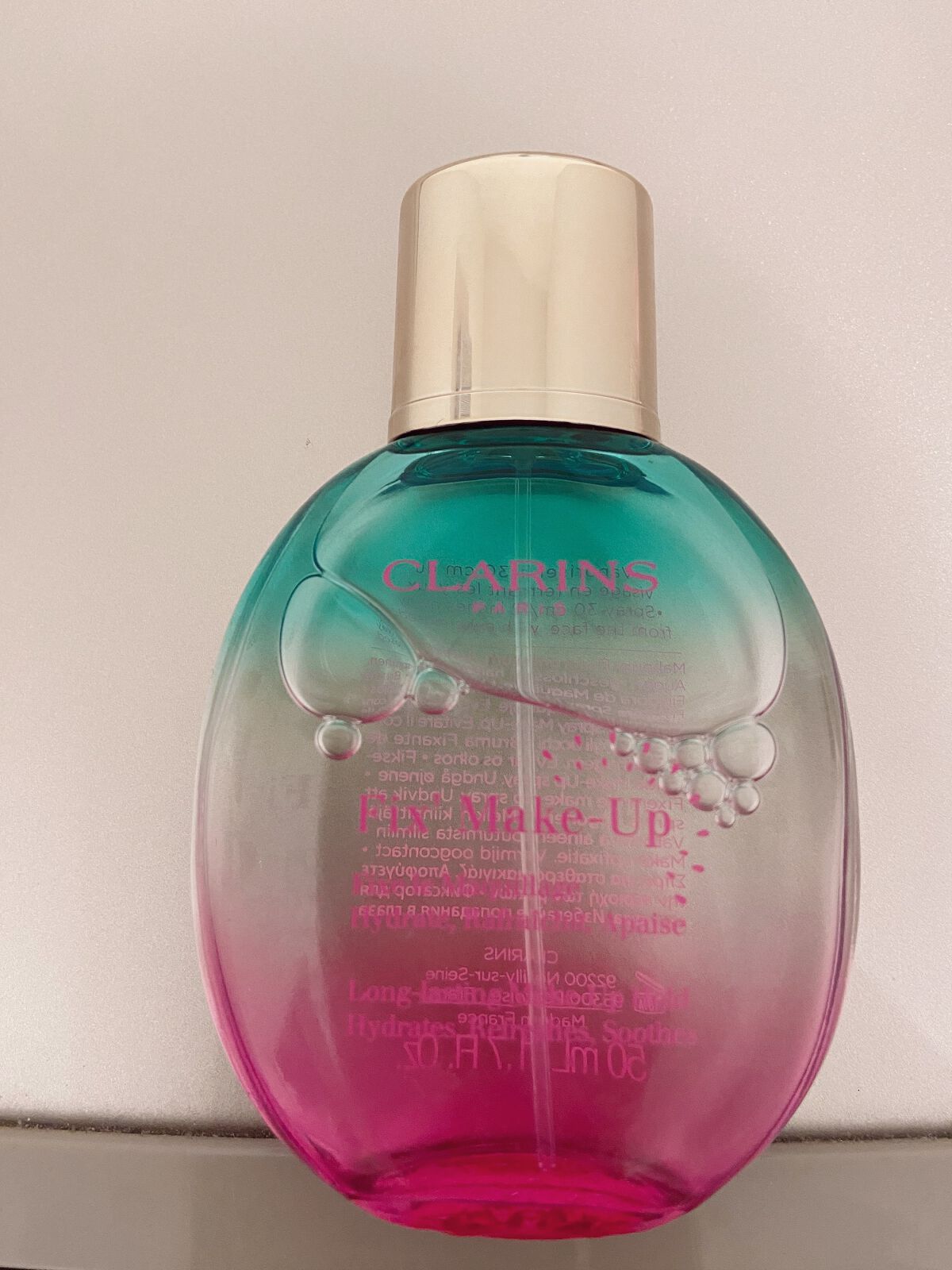 フィックス メイクアップ/CLARINS/ミスト状化粧水を使ったクチコミ(1枚目)