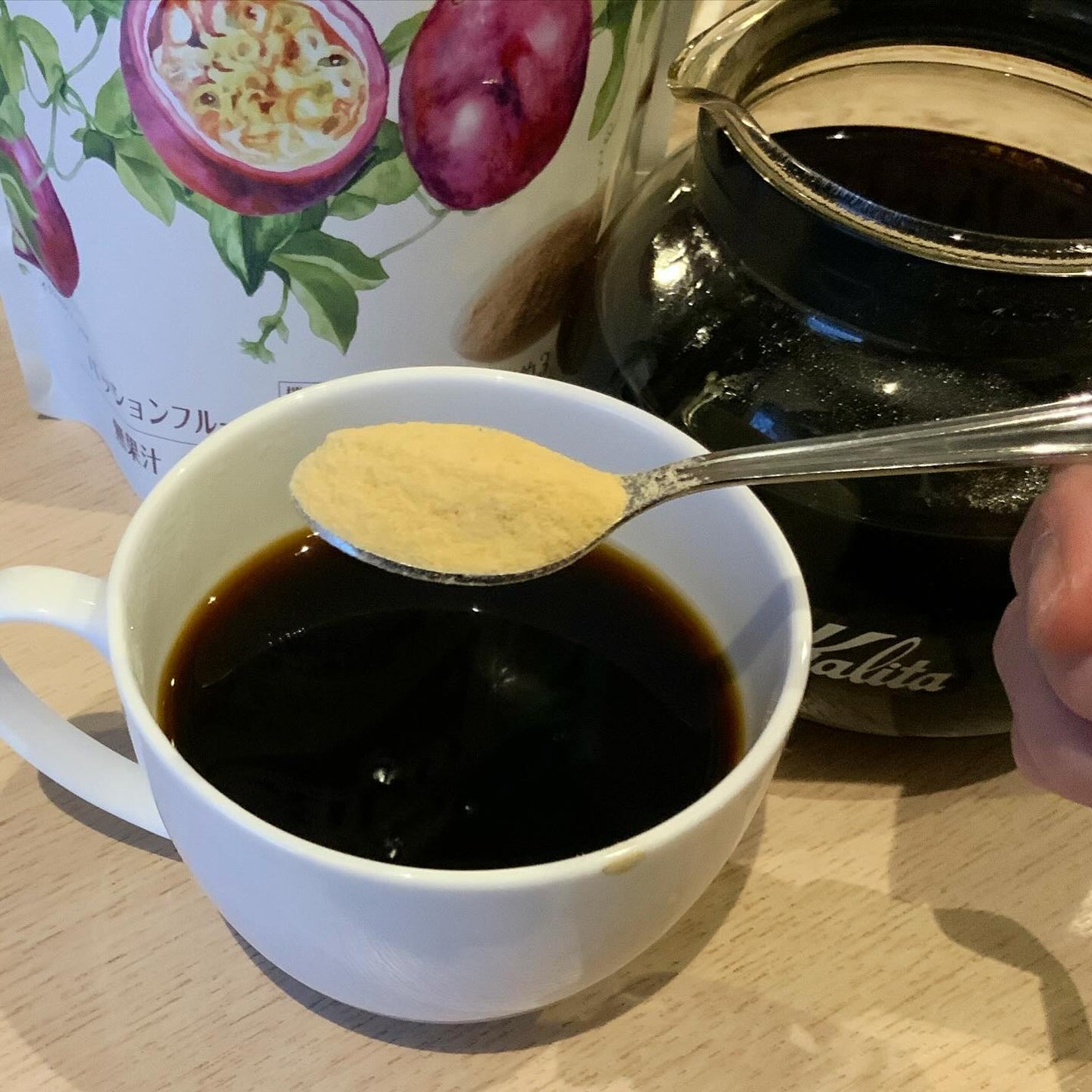 パッションフルーツLaboパウダー/森永製菓/食品を使ったクチコミ(4枚目)