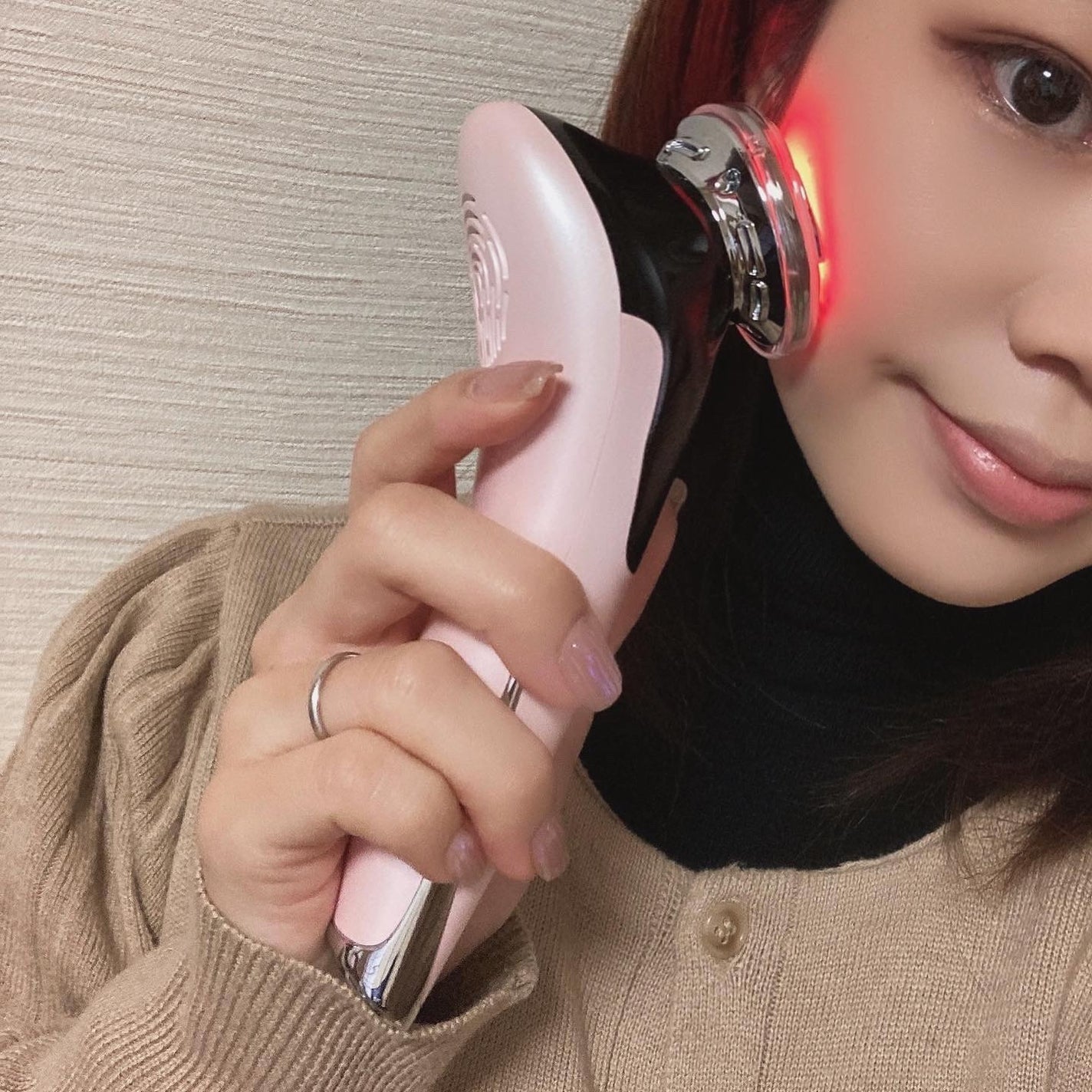 多機能温冷美顔器/ANLAN/美顔器・マッサージを使ったクチコミ(4枚目)