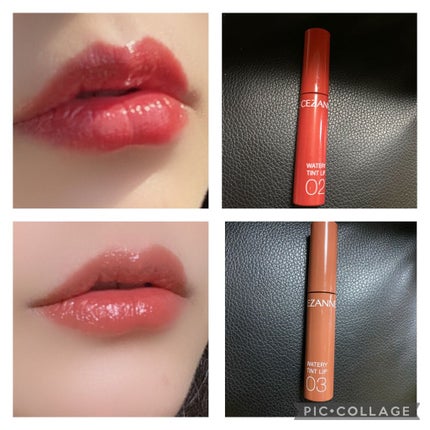 ウォータリーティントリップ/CEZANNE/リップティントを使ったクチコミ(1枚目)