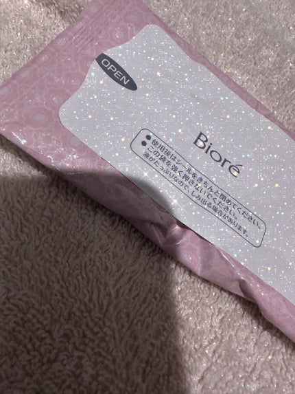 メイク落とし ふくだけコットン/ビオレ/クレンジングシートを使ったクチコミ(1枚目)