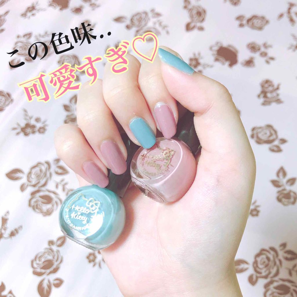 キキララ ネイル/DAISO/マニキュアを使ったクチコミ(1枚目)