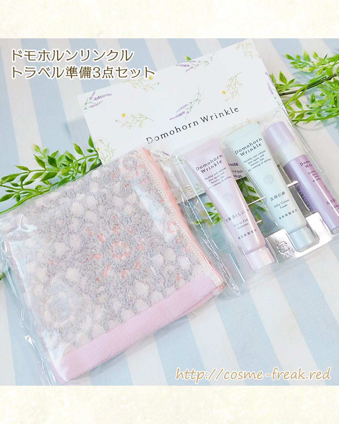 トラベル基本4点セット/ドモホルンリンクル/スキンケアキットを使ったクチコミ（2枚目）
