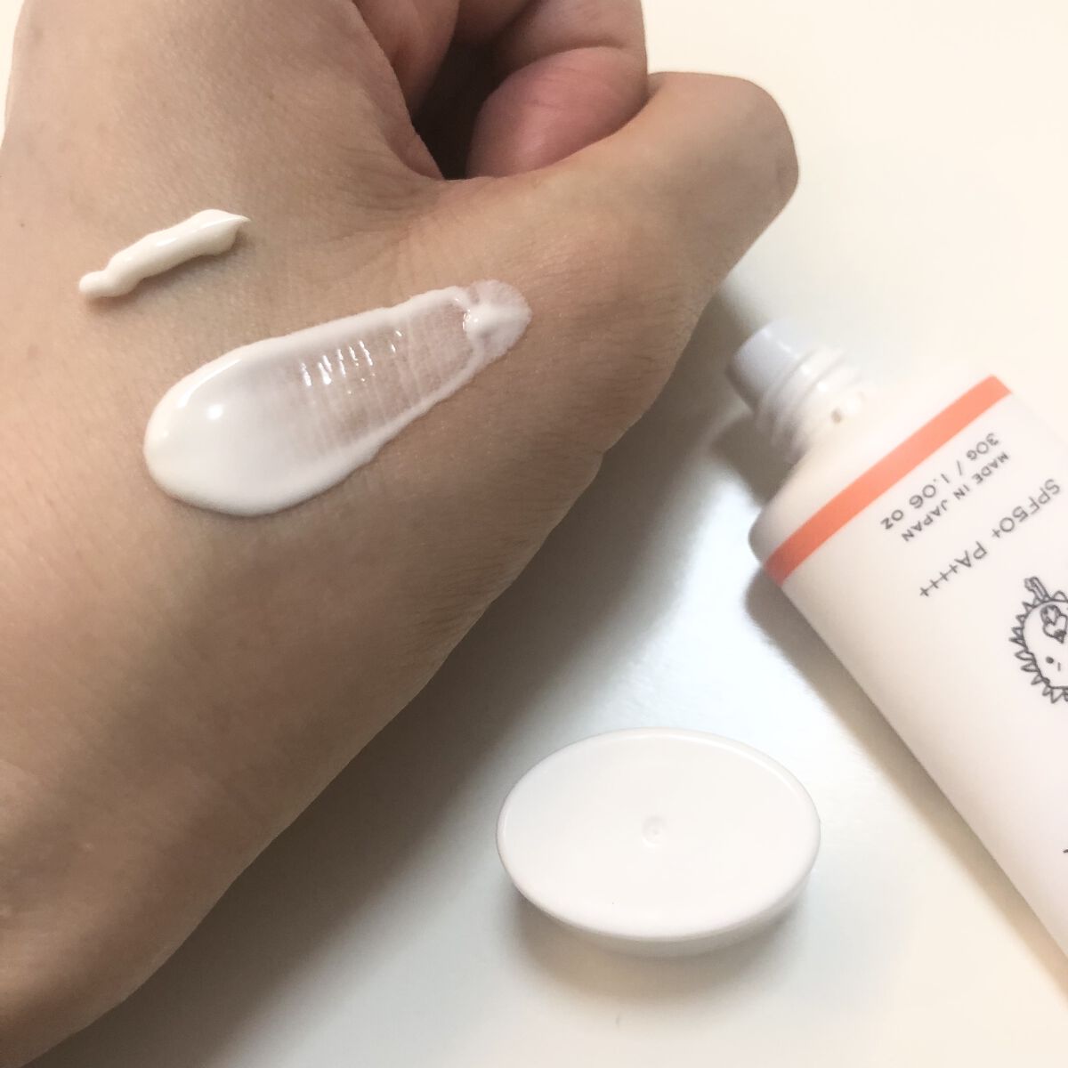 日焼け止め乳液/BABY BORN/日焼け止めミルクを使ったクチコミ（2枚目）