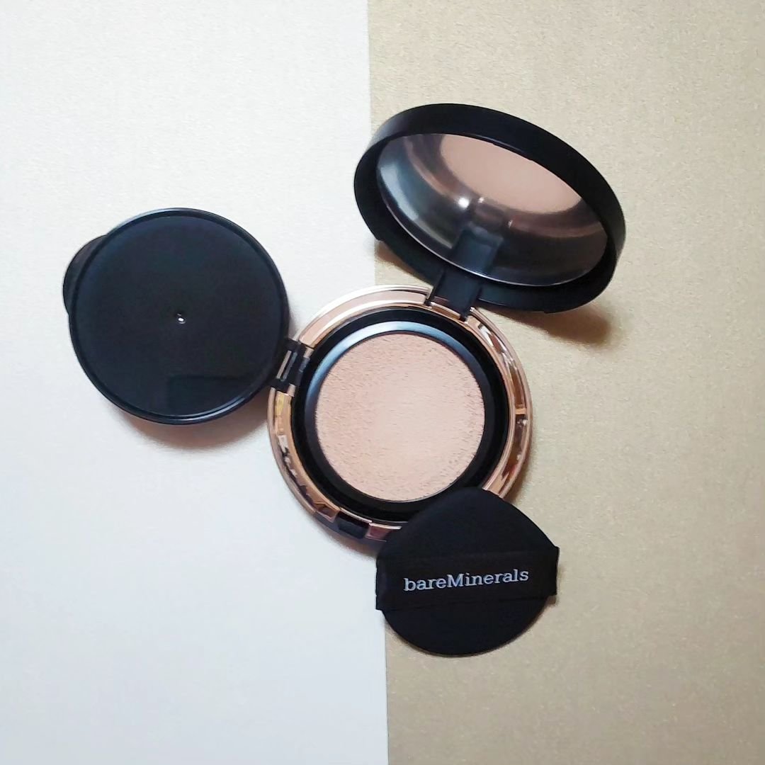 オリジナル ピュア セラム カバーアップ クッション/bareMinerals/クッションファンデーションを使ったクチコミ（1枚目）
