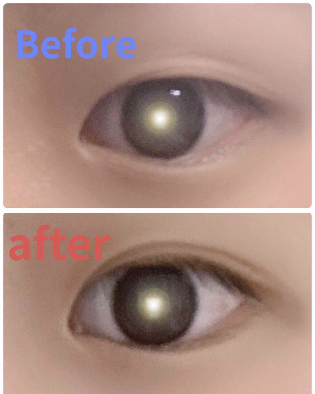 フタエラボ ナイトアイリッドグルー/K-パレット/二重まぶた用アイテムを使ったクチコミ（2枚目）