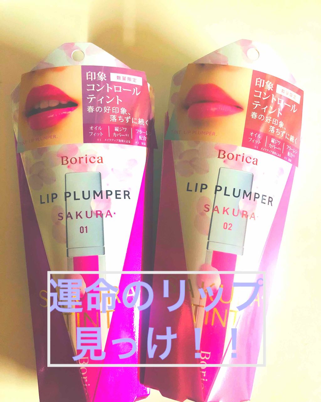 リッププランパー プラスカラー/Borica/リップグロスを使ったクチコミ(1枚目)