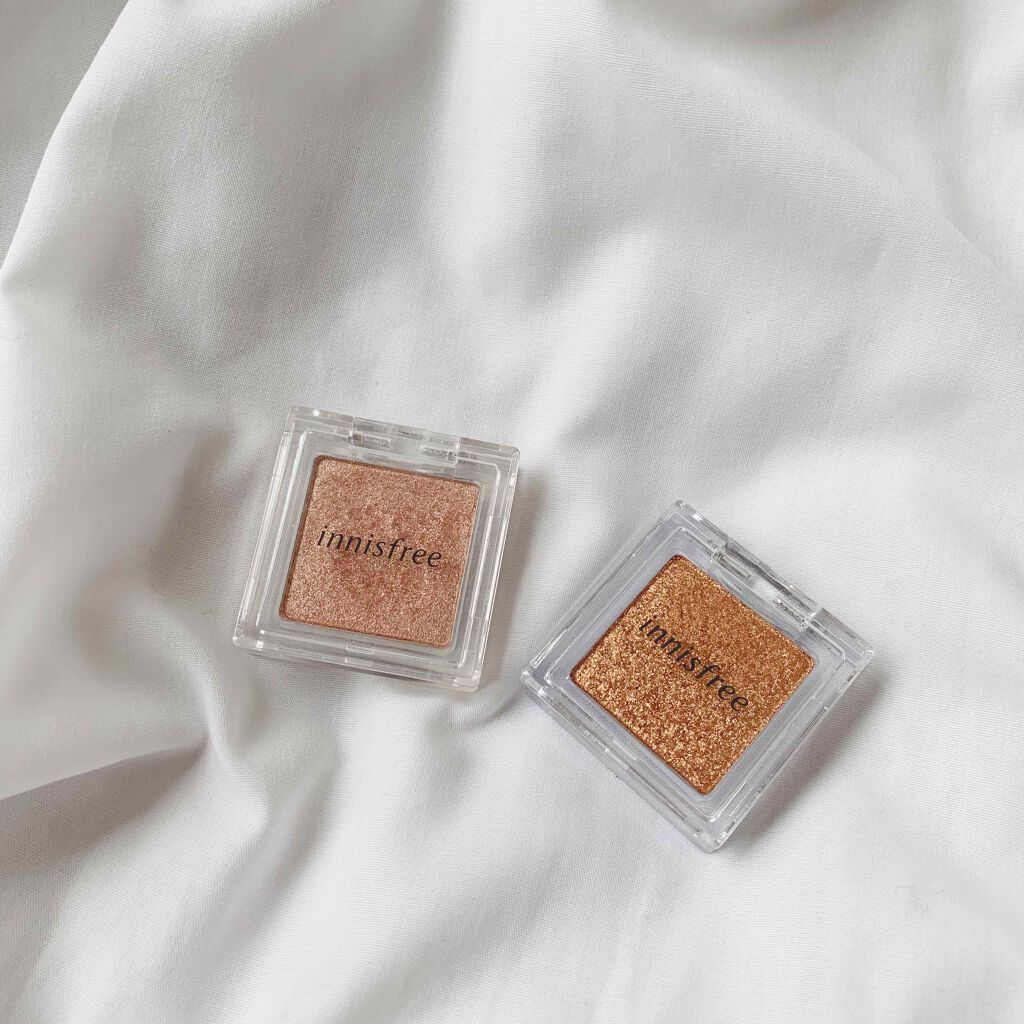 マイアイシャドウ グリッター/innisfree/単色アイシャドウを使ったクチコミ（2枚目）