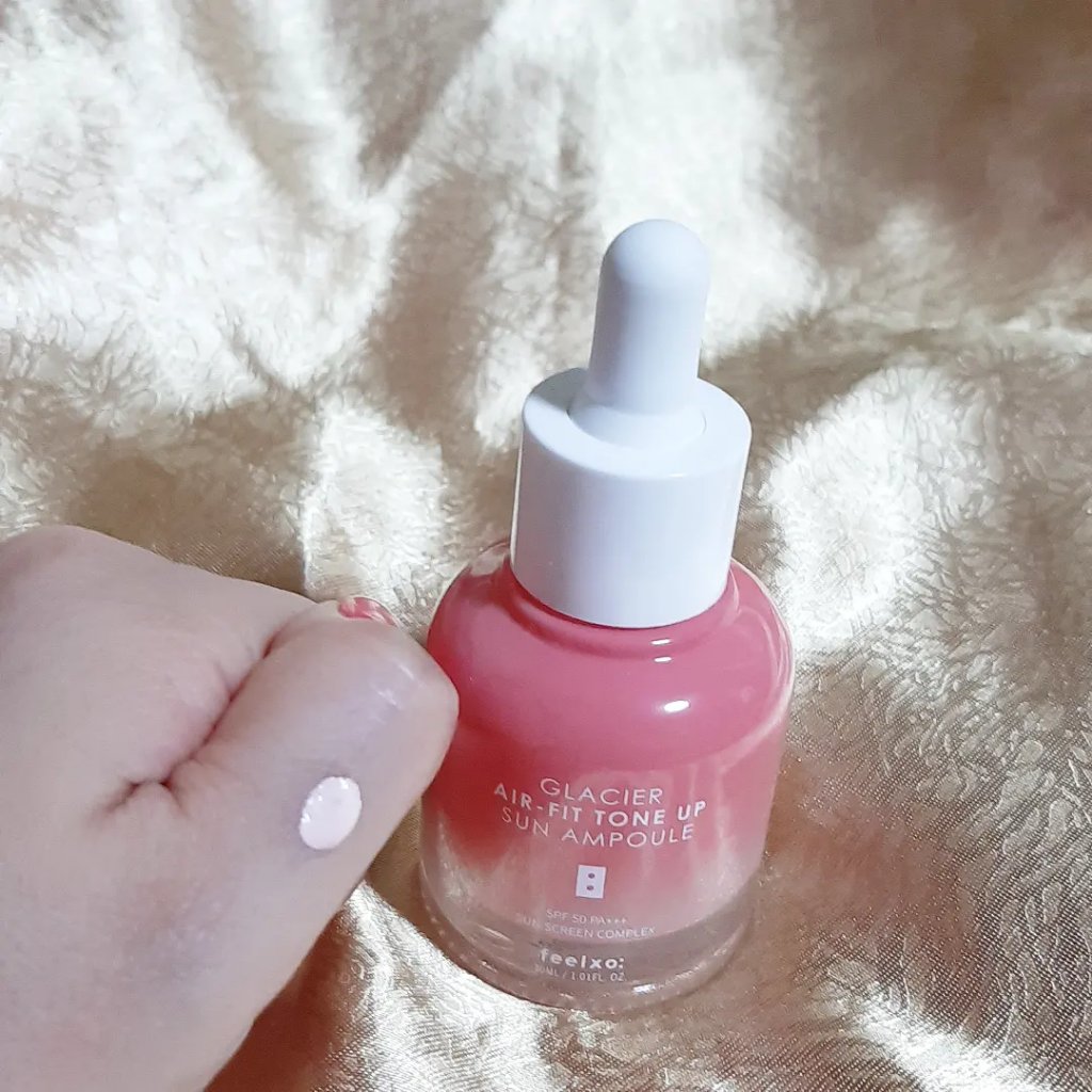 ピルソ グラシアエアフィットトーンアップサンアンプル SPF50 PA+++/feelxo/化粧下地を使ったクチコミ（1枚目）