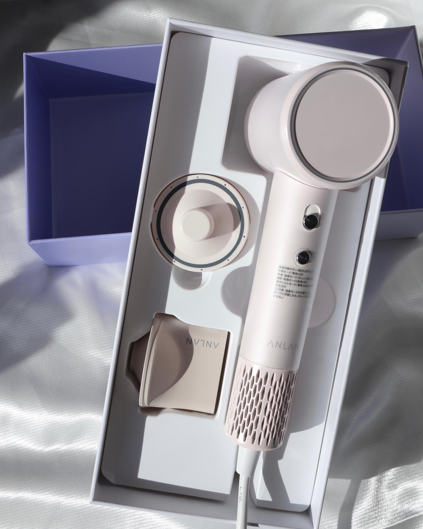 ダブルケアドライヤー/ANLAN/ドライヤーを使ったクチコミ（3枚目）