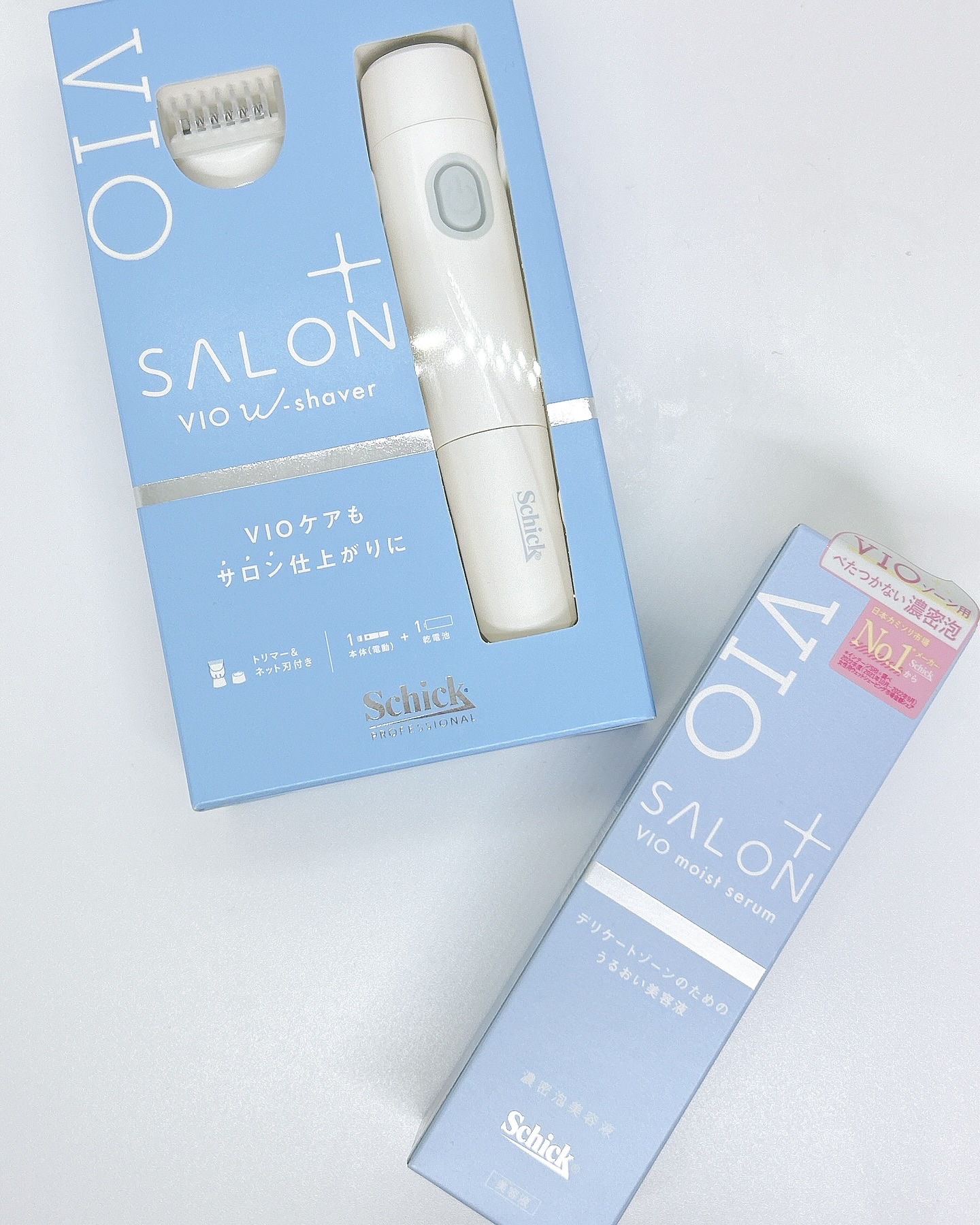 サロンプラス V.I.Oダブルシェーバー/サロンプラス/シェーバーを使ったクチコミ（2枚目）