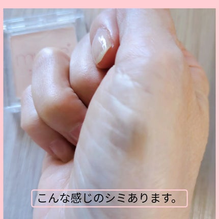 スポットメンテパウダー/muice/プレストパウダーを使ったクチコミ(2枚目)