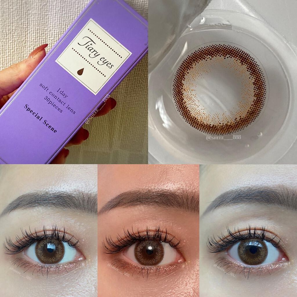 ティアリーアイズ ワンデー/ティアリーアイズ/ワンデー(1DAY)カラコンを使ったクチコミ(1枚目)