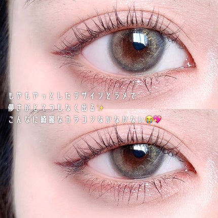 Angie Gray/MANY LENS/カラーコンタクトレンズを使ったクチコミ(3枚目)