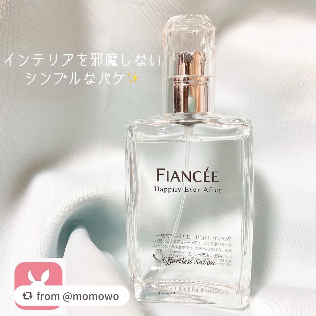 ハピリーエバーアフター オードパルファン エフォートレスサボン/フィアンセ/香水(レディース)を使ったクチコミ(3枚目)