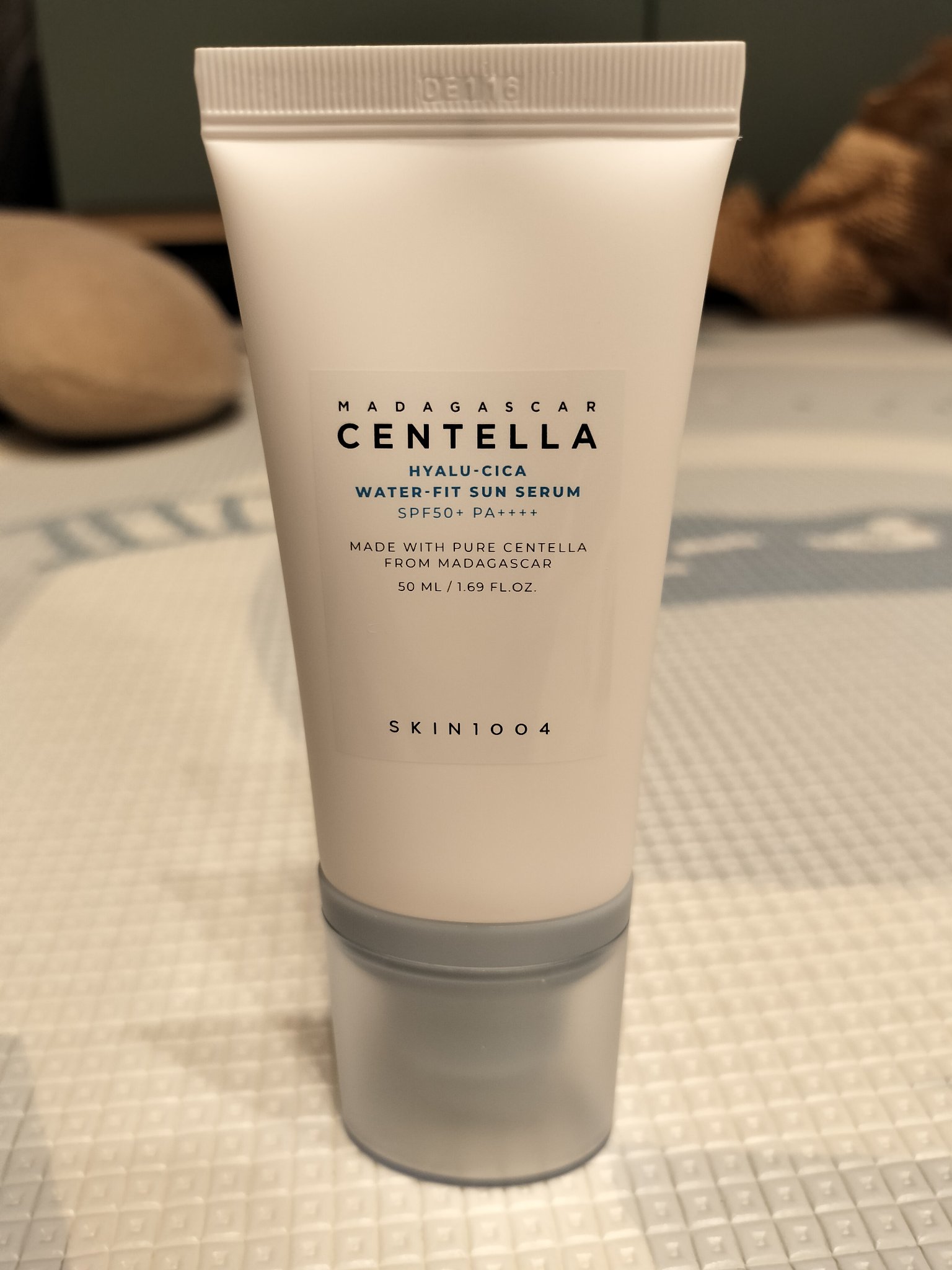 ヒアルーシカ ウォーターフィット サンセラム/SKIN1004/日焼け止めローションを使ったクチコミ（1枚目）