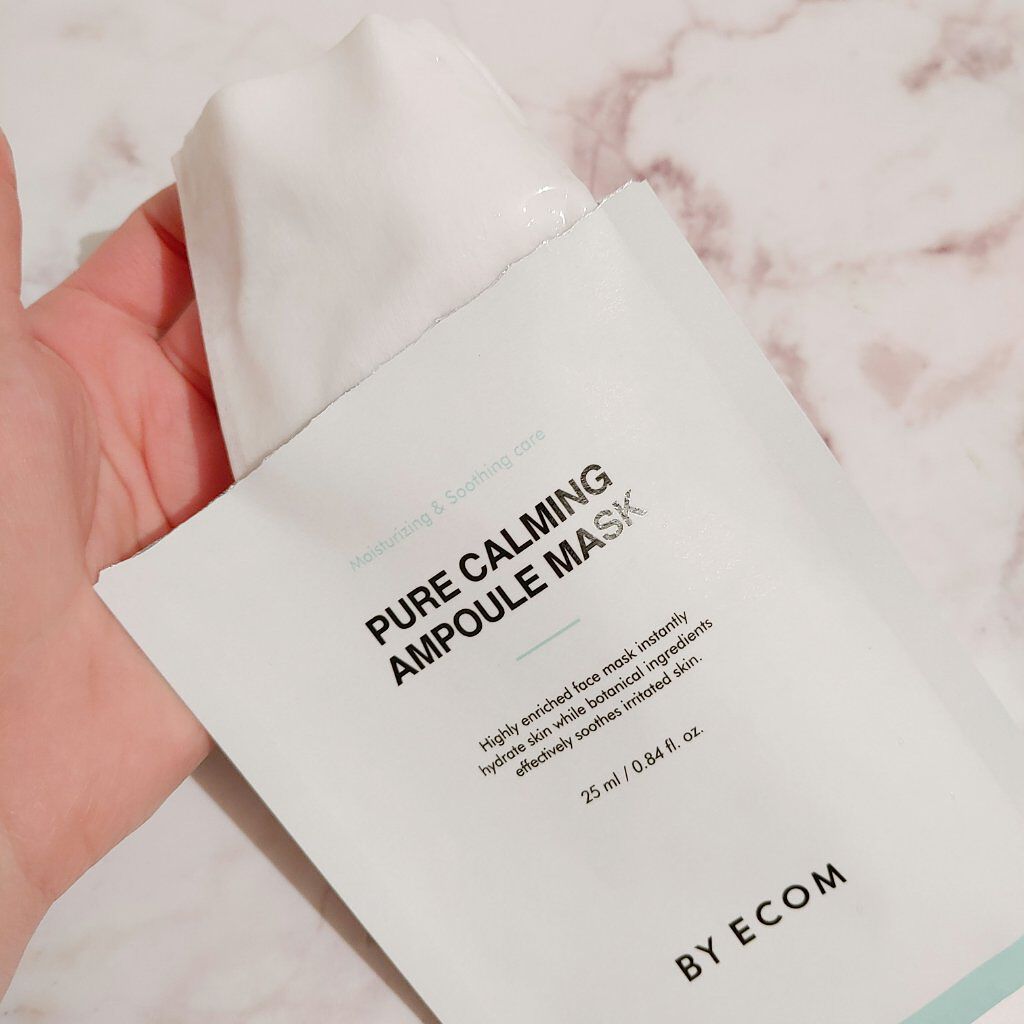 ピュアカーミングアンプルマスク/BY ECOM/シートマスク・パックを使ったクチコミ（2枚目）