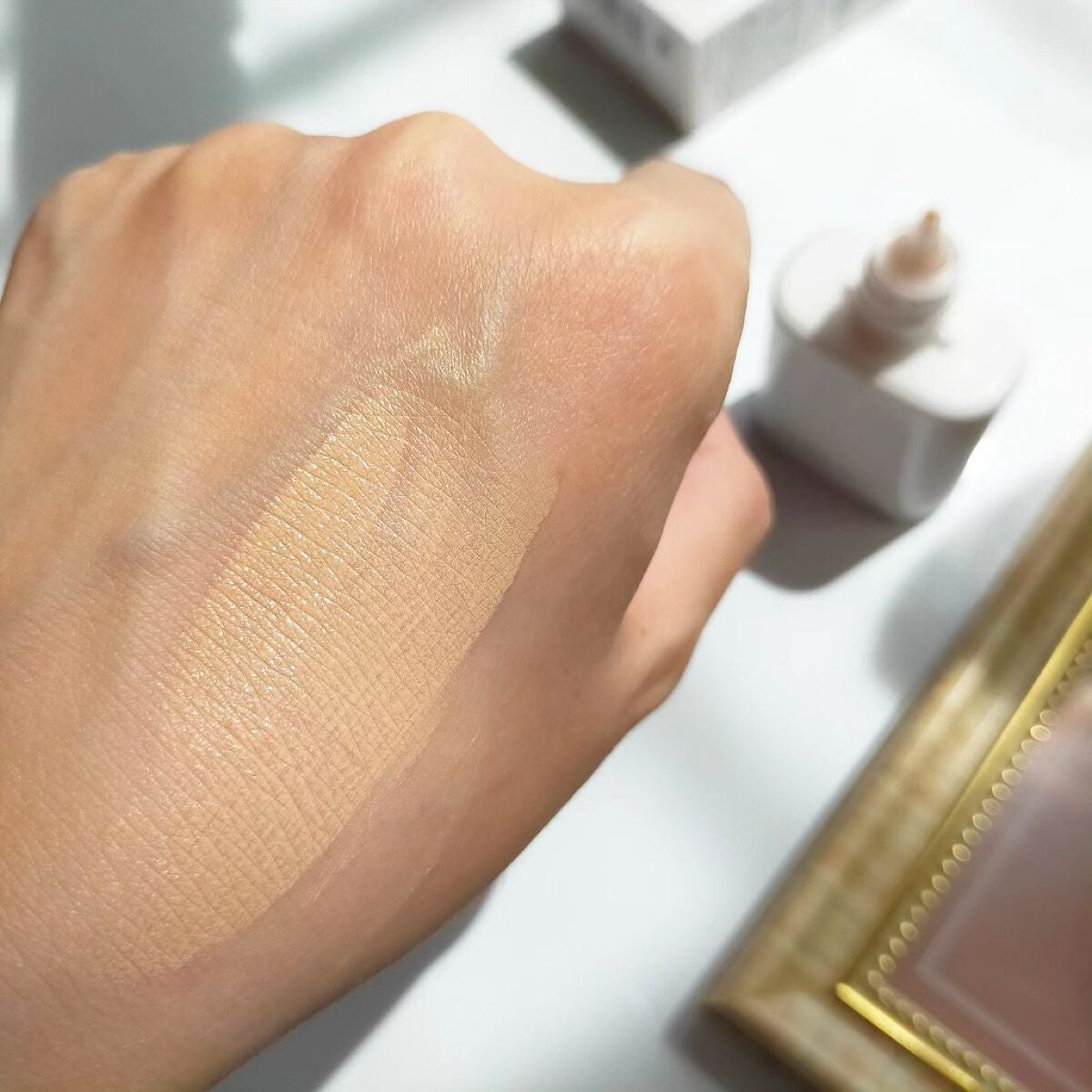 コスメ好きアラサー主婦💓フォロバ100💓 on LIPS 「⋆⸜ メディア リュクス リキッドファンデーション ⸝⋆..」(4枚目)