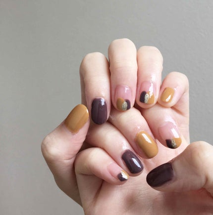 エクセル ネイルポリッシュ N NL18 ジンジャースパイス/excel/マニキュアを使ったクチコミ(3枚目)