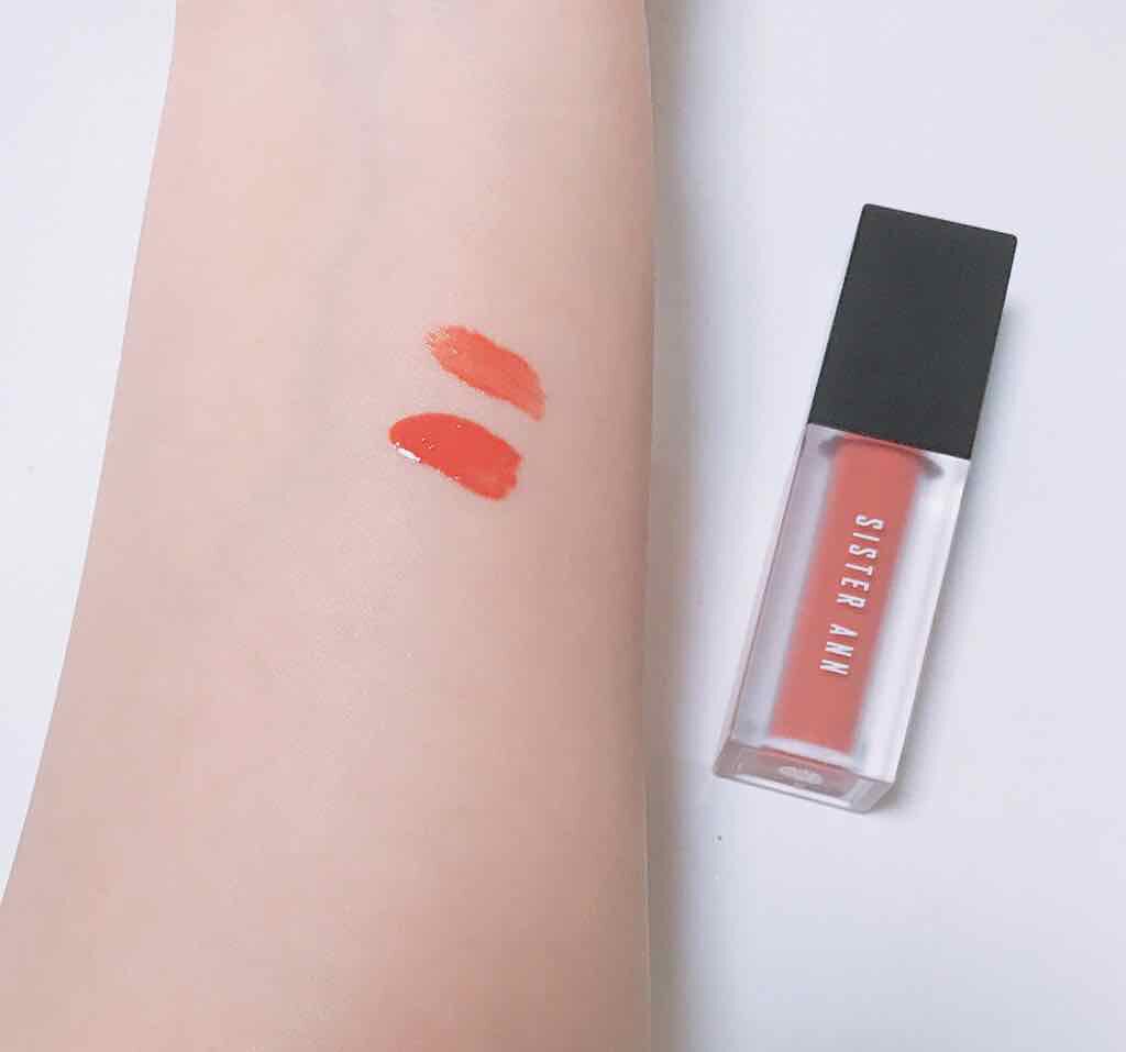 ムードフィットセラムティント 01 Eternal Salmon/SISTER ANN/リップティントを使ったクチコミ（2枚目）