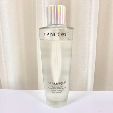 透明感UP🤍オイルイン化粧水

✔︎LANCOME クラリフィック デュアル エッセンス ローション

3%オイルが入っているので、
使う前にシェイクします

オイルインなのですが
グングン浸透していく