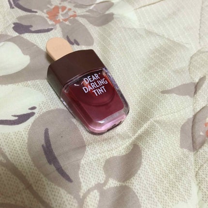 ディアダーリン ウォータージェルティント (アイスティント)/ETUDE/口紅を使ったクチコミ(2枚目)