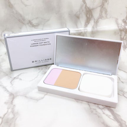 ルミエール ソフトマット パウダリーファンデーション/ブリリアージュ/パウダーファンデーションを使ったクチコミ(5枚目)