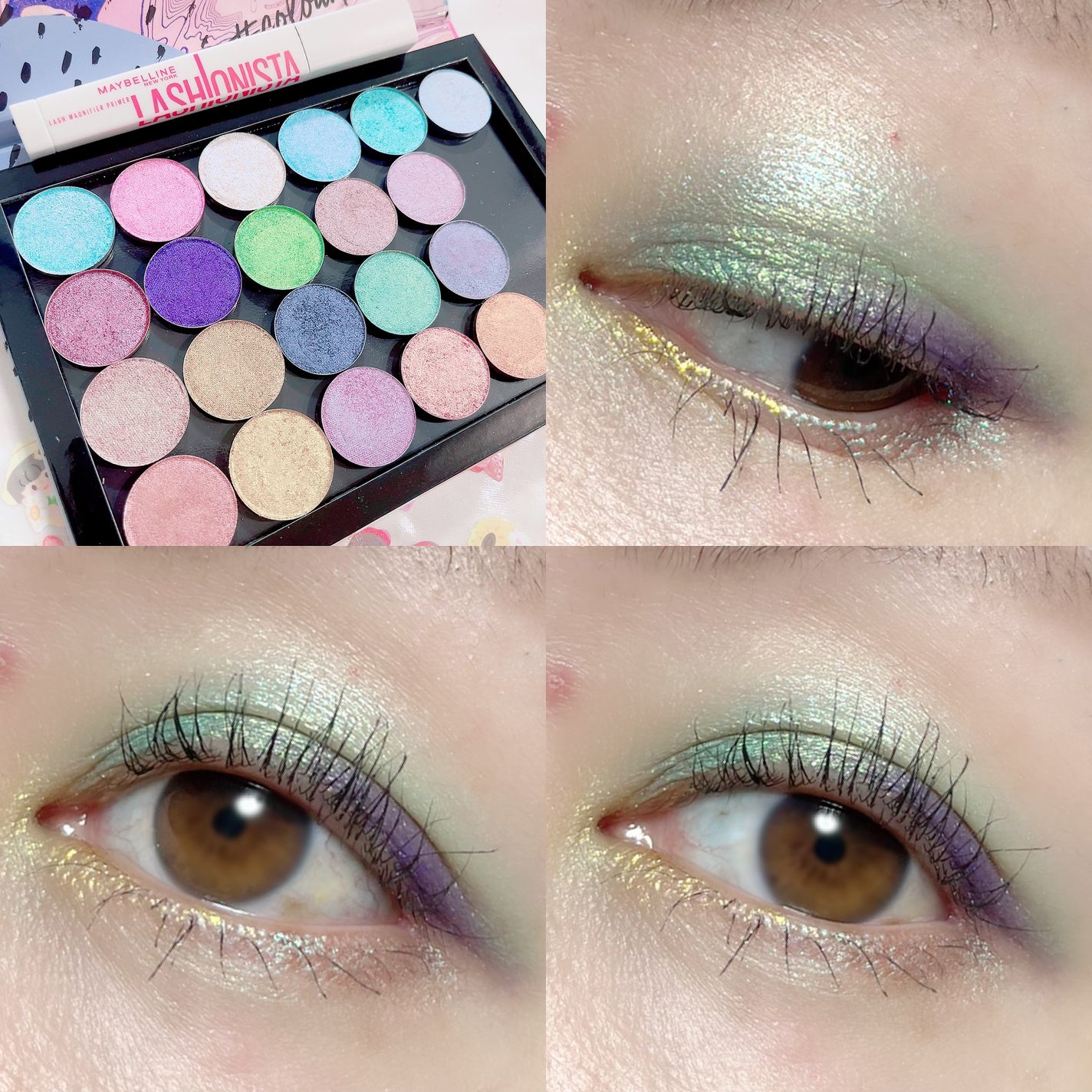 Looxi アイシャドウ/looxi beauty/アイシャドウパレットを使ったクチコミ(1枚目)