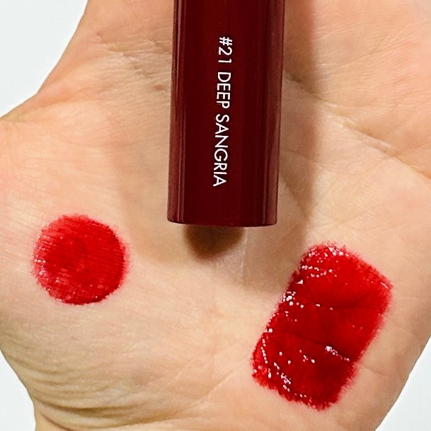 ジューシーラスティングティント/rom&nd/リップティントを使ったクチコミ(2枚目)