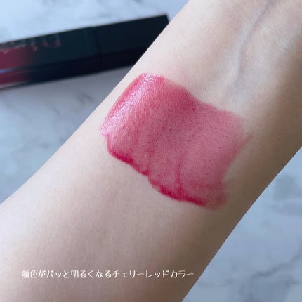 ボリュームパールキッスグロス/Dinto/リップグロスを使ったクチコミ(7枚目)