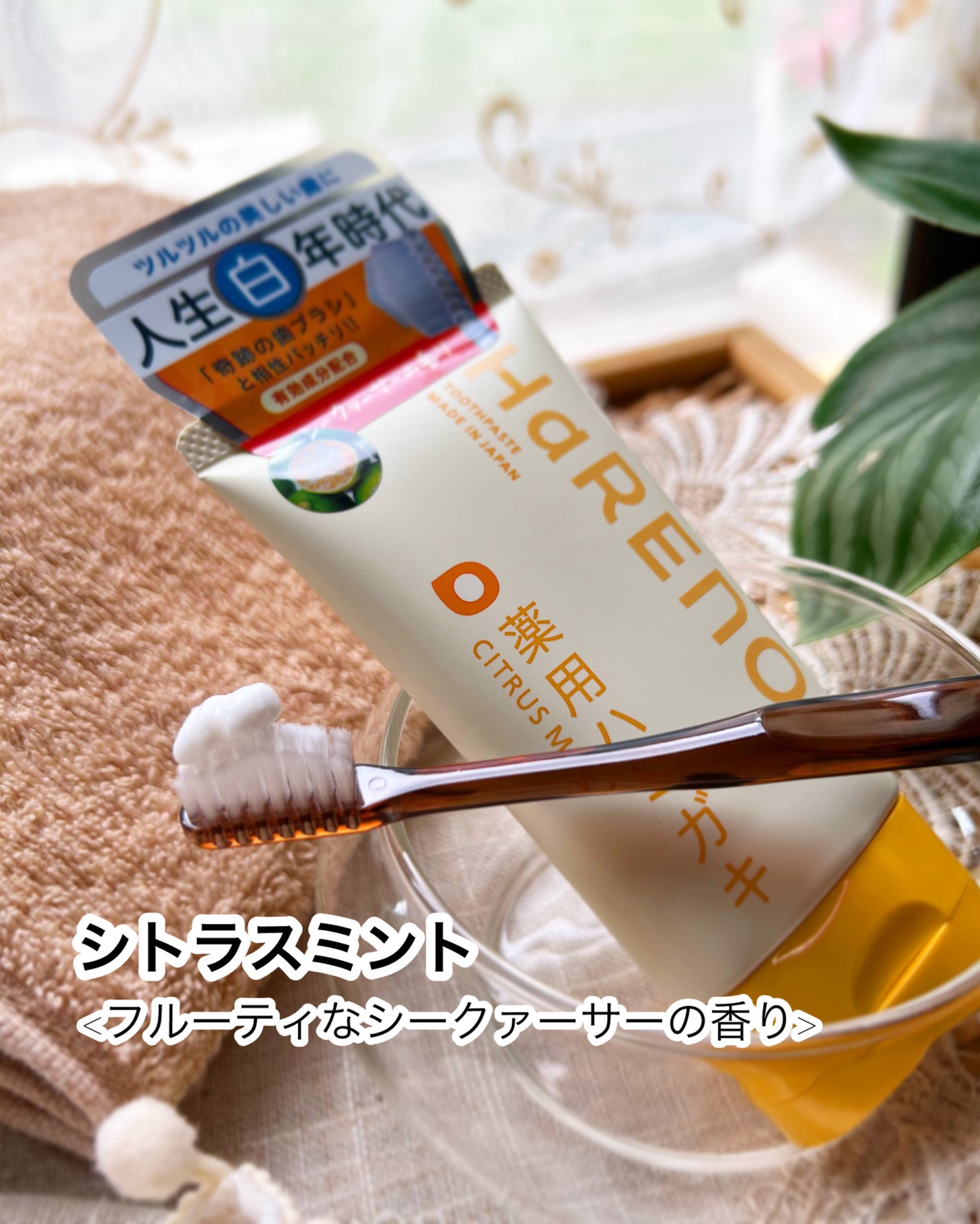 HaRENO/TOOTHPASTE 薬用ハミガキ/HaRENO/歯磨き粉を使ったクチコミ(5枚目)