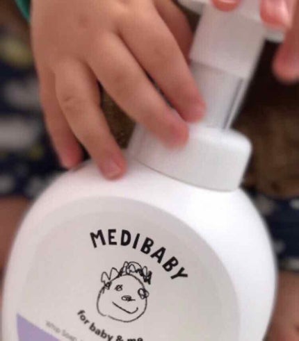 薬用泡フェイス&ボディソープ/MEDIBABY/泡洗顔を使ったクチコミ(4枚目)