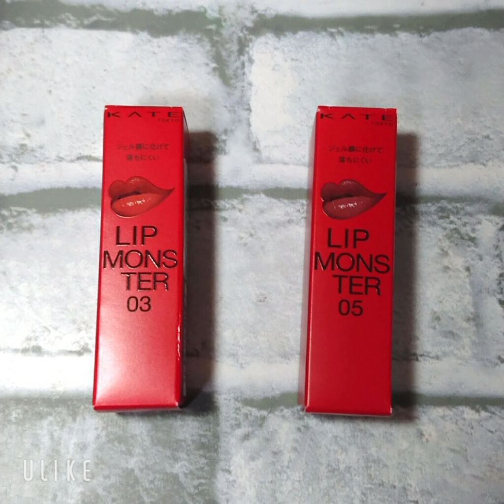 ケイト リップモンスター/KATE/口紅を使ったクチコミ（1枚目）