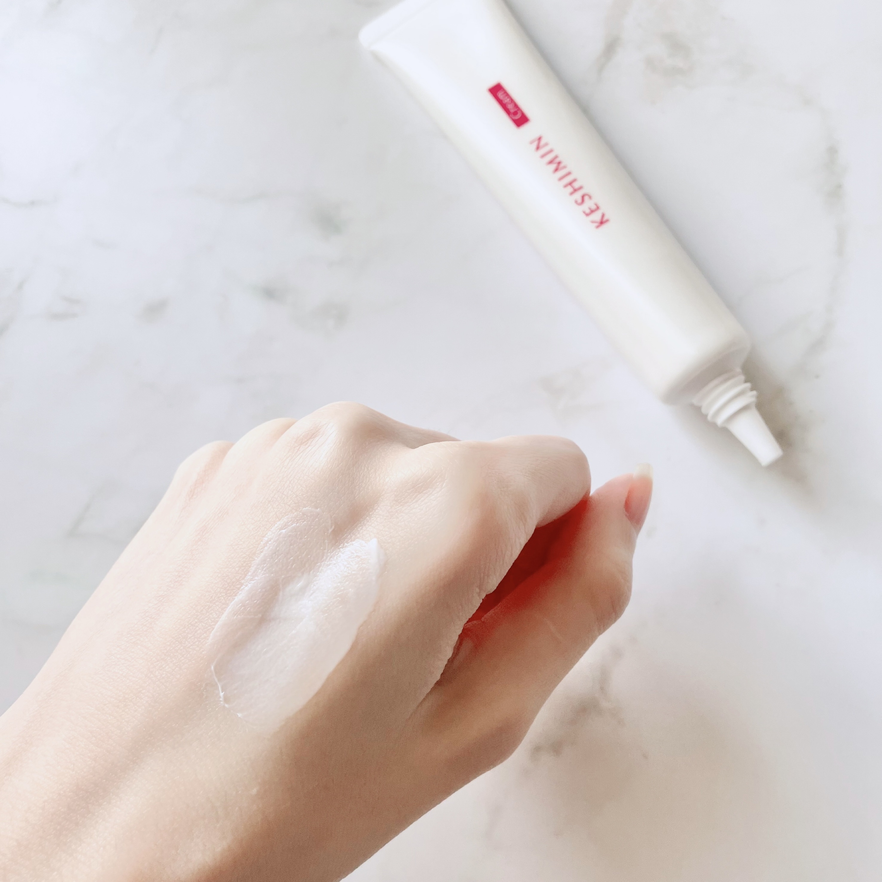 ケシミンクリーム f/ケシミン/フェイスクリームを使ったクチコミ（3枚目）