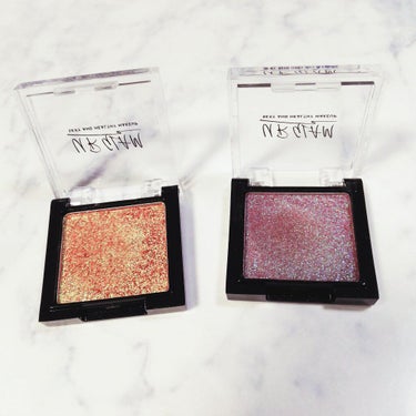 UR GLAM　POWDER EYESHADOW オーロラパープル/U R GLAM/シングルアイシャドウを使ったクチコミ（2枚目）