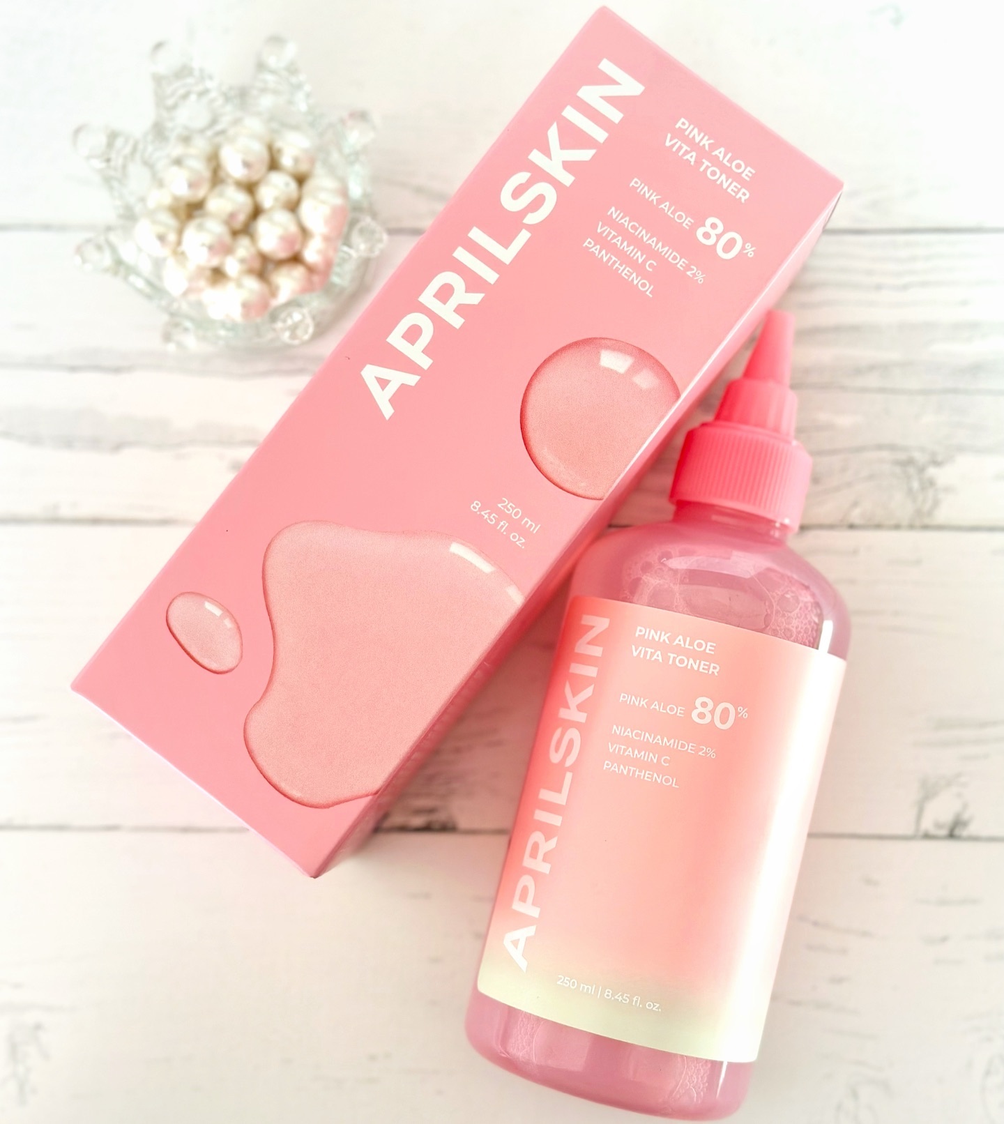 ピンクアロエムチンセラム/APRILSKIN/美容液を使ったクチコミ（3枚目）