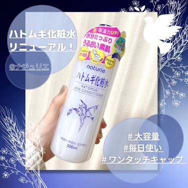 ハトムギ化粧水(ナチュリエ スキンコンディショナー R )/ナチュリエ/化粧水を使ったクチコミ（1枚目）