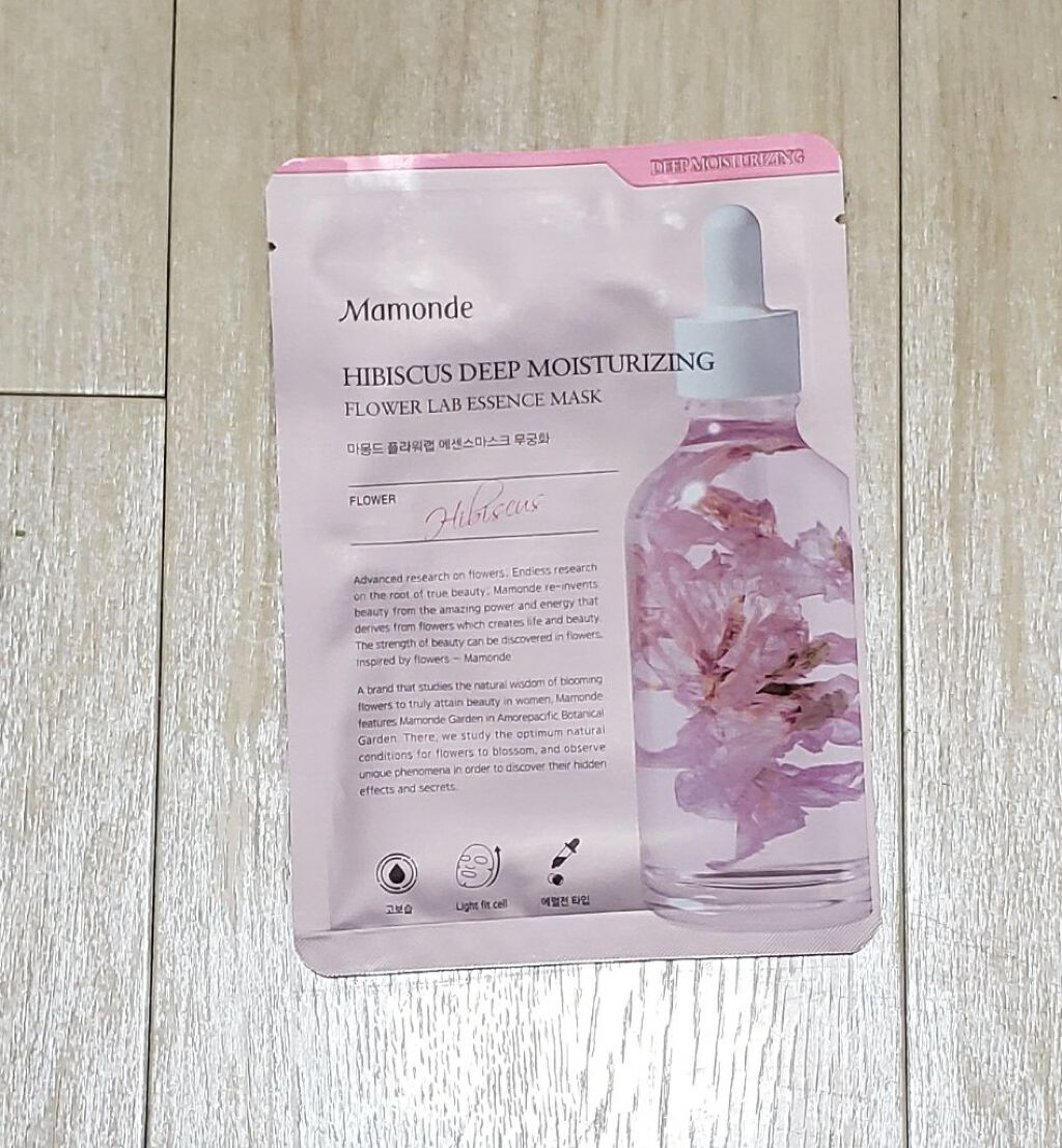 Flower Lab Essence Mask Hibiscus/Mamonde/シートマスク・パックを使ったクチコミ（1枚目）