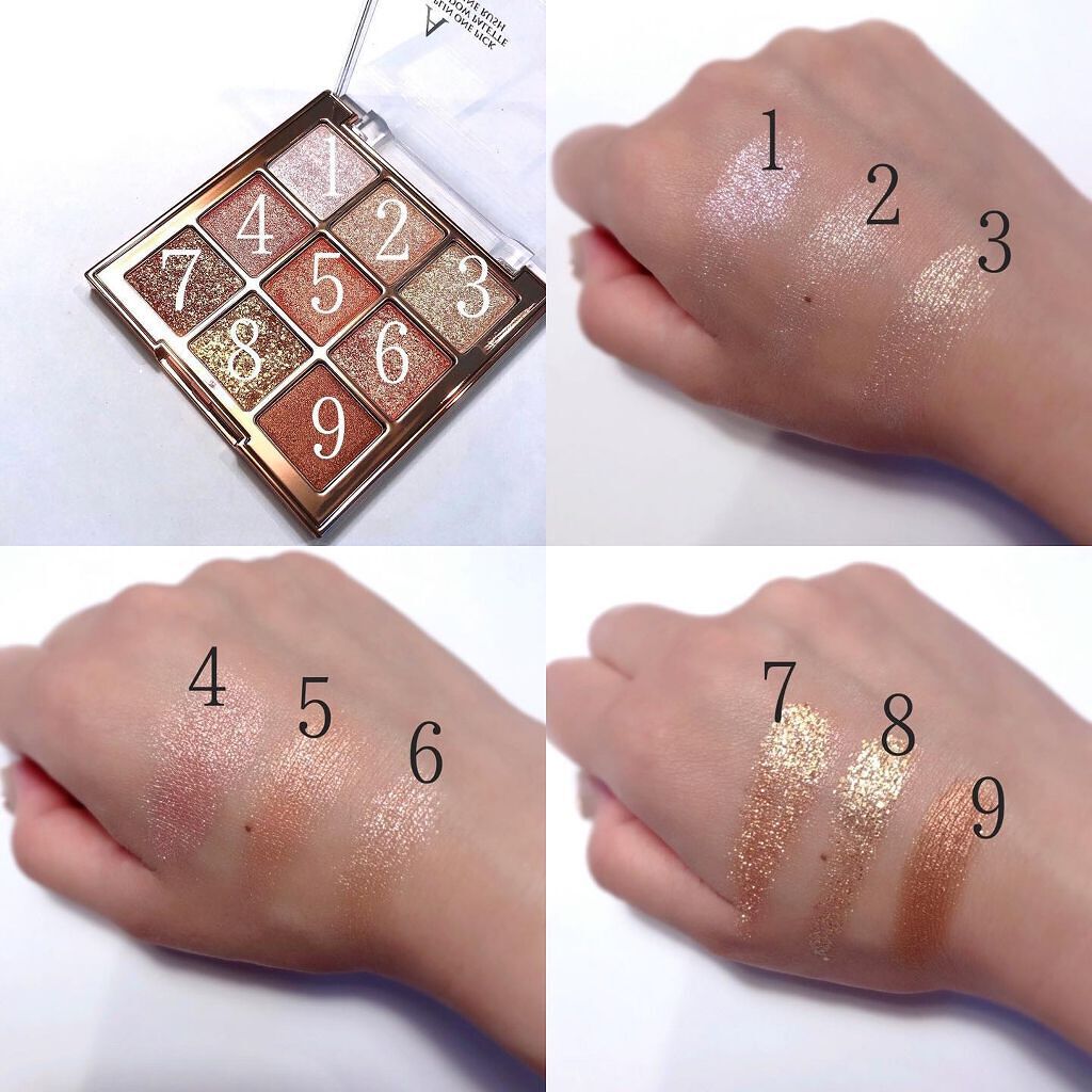 ワンピックアイシャドウパレット/APLIN/アイシャドウパレットを使ったクチコミ(2枚目)