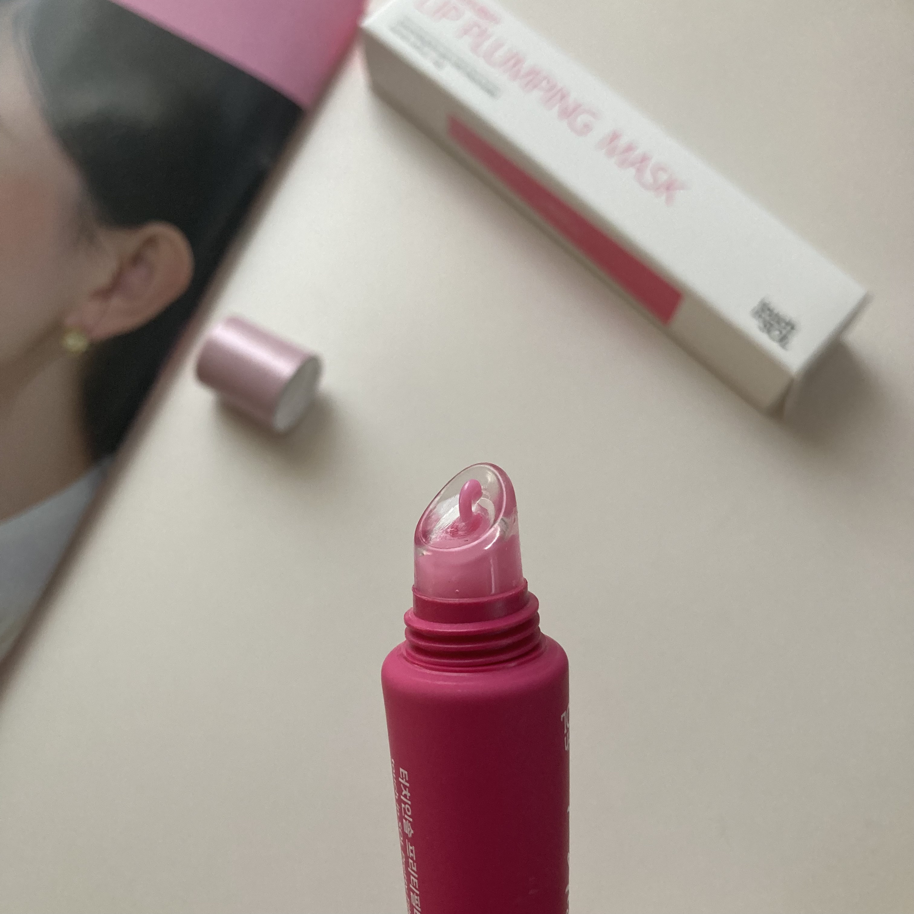 プリティーフィルターデイライトリッププランピングマスク/touch in SOL /リップマスクを使ったクチコミ（3枚目）