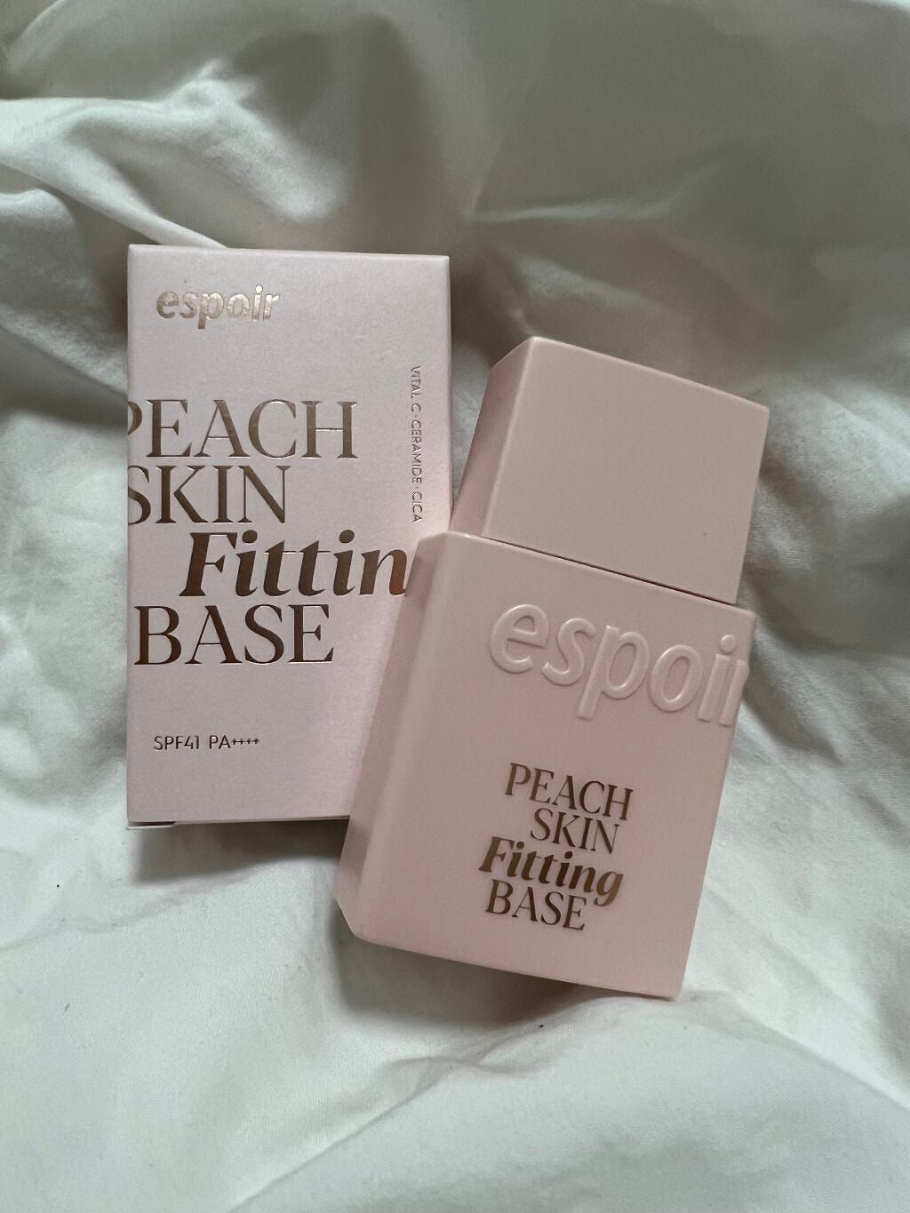 ピーチスキンフィッティングベース/espoir/化粧下地を使ったクチコミ(1枚目)