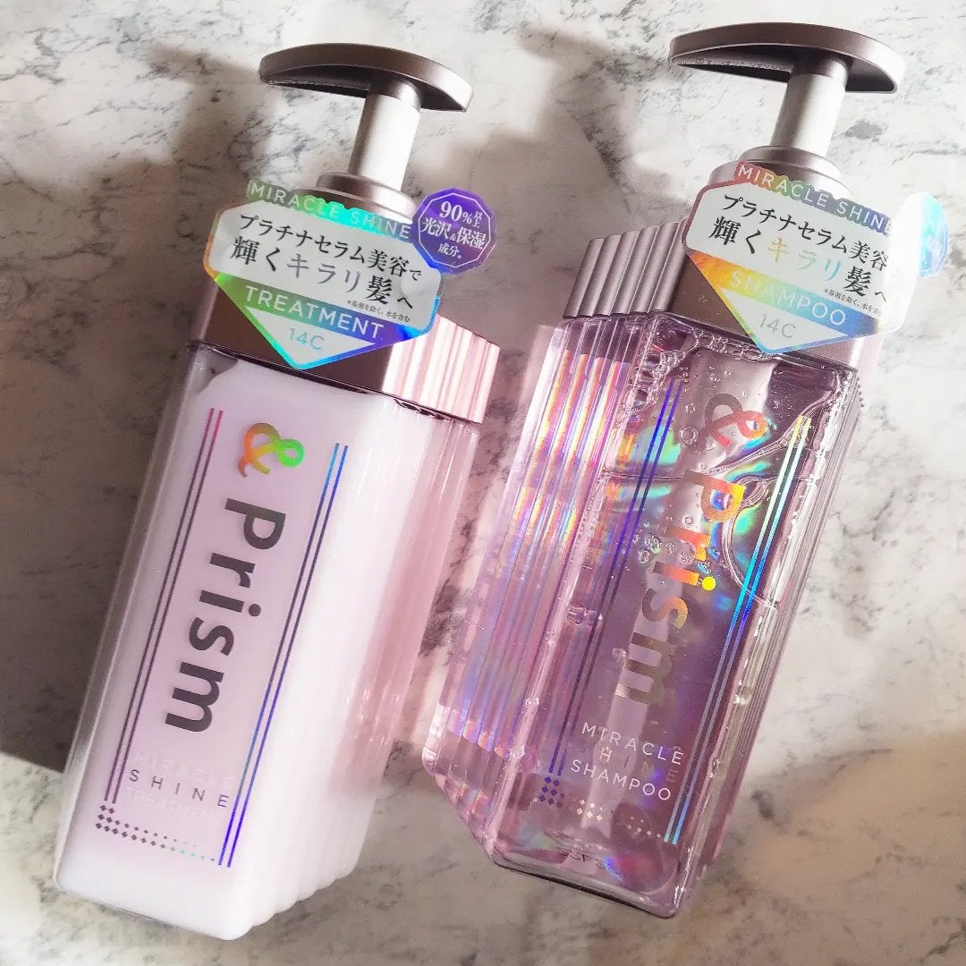 ミラクル シャイン シャンプー/ヘアトリートメント/&Prism/市販シャンプーを使ったクチコミ(1枚目)