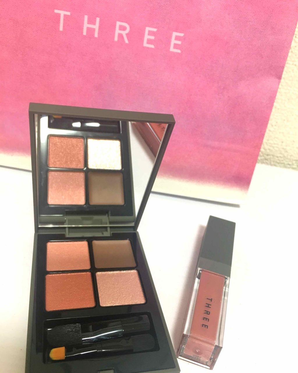 シーズンコレクションキット 2019/THREE/メイクアップキットを使ったクチコミ（1枚目）